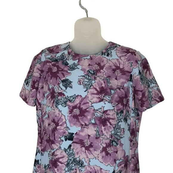 Aritzia Babaton Patricio Floral Mini Dress Size 6 - Picture 4 of 8